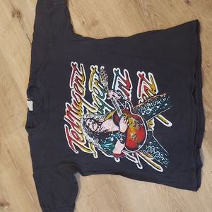 Vintage 1980's Ted Nugent Fantasy concert shirt tshirt 1970